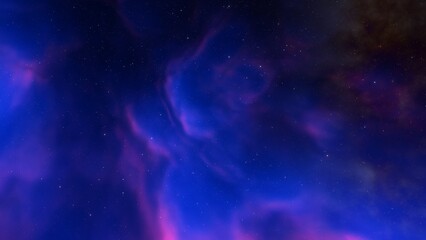 Space nebula, for use with projects on science, research, and education. Illustration
