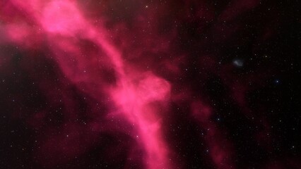 bright nebula, nebula in space, majestic red-purple nebula, beautiful space background 3D render
