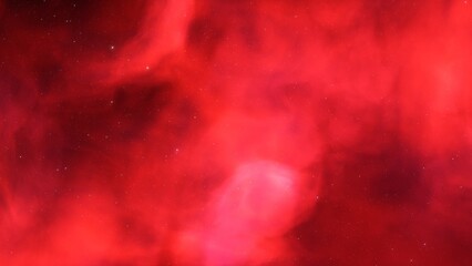 bright nebula, nebula in space, majestic red-purple nebula, beautiful space background 3D render
