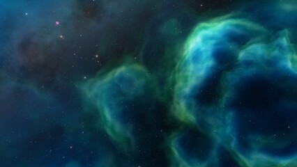 red-violet nebula in outer space, horsehead nebula, unusual colorful nebula in a distant galaxy, red nebula 3d render

