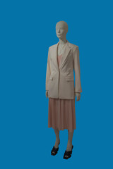 Full length female mannequin.