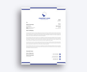 Modern professional Business Letterhead Design