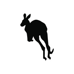 Kangaroo silhouette collection. kangaroo silhouette
