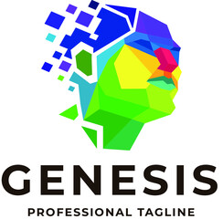 Fototapeta premium Great Ultra Modern Logo Template