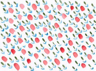 Abstract background with red, green and blue elements