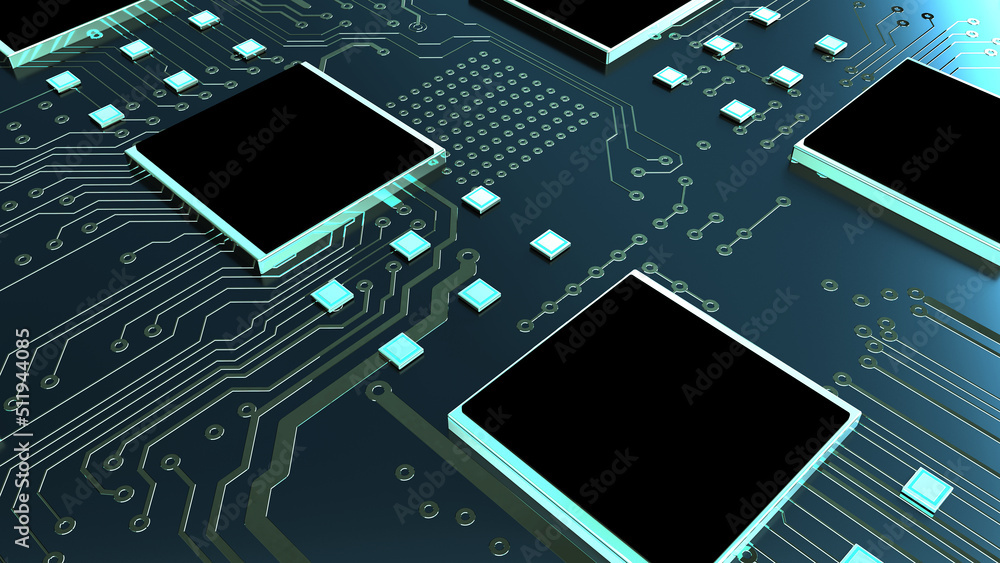 Poster Technology background/Technology background of the abstract computer motherboard, can be used in the description of technological processes, science. Can be used as digital dynamic wallpaper