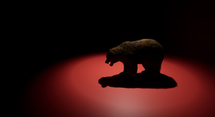 Stock bear market shock downside rally