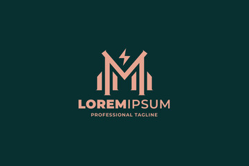 Fototapeta premium investment logo template