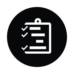 Iteration, project schedule icon. Black vector Illustration. - obrazy, fototapety, plakaty