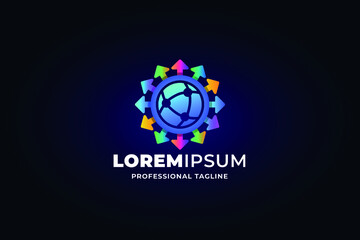 modern professional logo template
