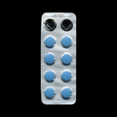 Blister pack. 10 tablets