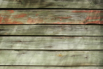 Wooden wall.