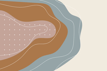 Abstract pastel color background. Liquid style. Minimalist artwork poster. design for web banner, wallpaper, fabric print