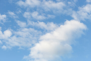Sky background with beautiful clouds. Landscape with clouds.