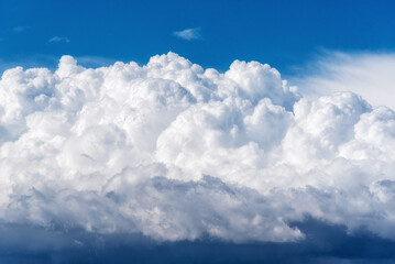 blue sky with clouds