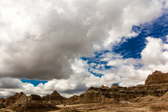 Fossil Exhibit Area, Badlands National Park, South Dakota