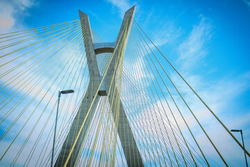 Obraz premium Ponte Estaiada Sao Paulo, Brazil
