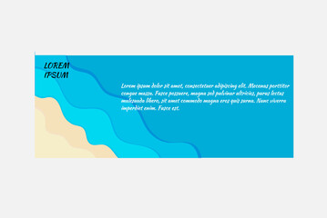 set of template banner for advertising vector illustration