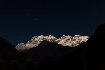 Foto auf Acrylglas Manaslu schneebedeckter Manaslu im Himalaya