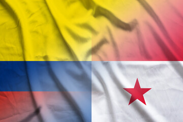 Colombia and Panama political flag transborder relations PAN COL