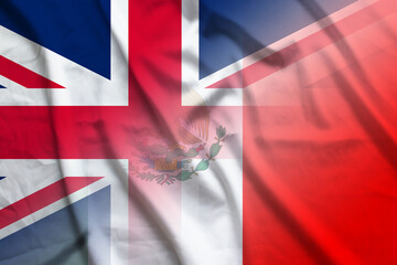 England and Mexico government flag international contract MEX GBR