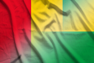 Guinea and Guinea Bissau government flag international negotiation GNB GIN