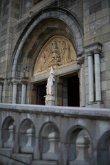 Fototapeta premium Entrance to a Cathedral in Biarritz, France
