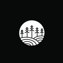 forest dark wallpaper