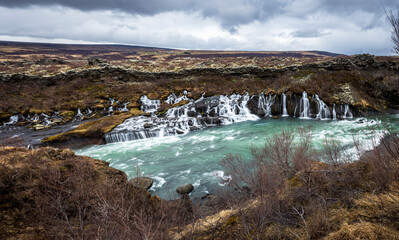 Cascada de Islandia