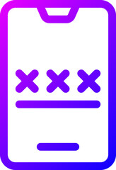 Fototapeta premium Password Icon