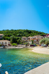 Beautiful village Sivota in Lefkada island Greece