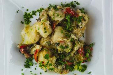 Potato salad. 