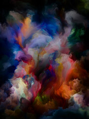 Obraz na płótnie Canvas Source of Virtual Color