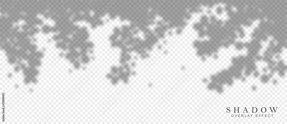 Aufkleber shadows overlay effect. shadow from smoke or approaching cloud and cloud. graphic elements to create