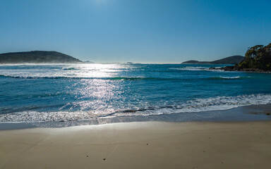 Sunlight on the bay
