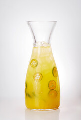 Delicious drink, lime juice
