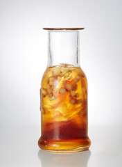 Delicious drink, lemongrass sparkling juice