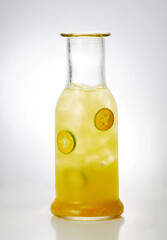 Delicious drink, lime juice
