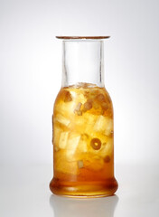 Delicious drink, lemongrass sparkling juice