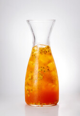 Delicious drink, passion fruit juice