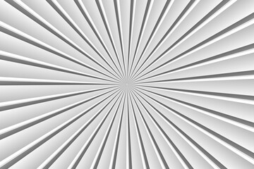 Modern white sunburst abstract comic background design vector