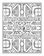 Quote Coloring Pages for Adults and Teens - Best Coloring Pages For Kdp coloring book