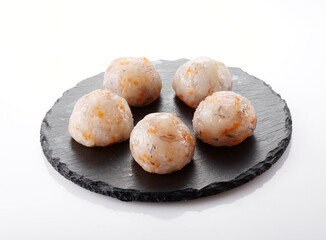 Fresh shrimp meatballs