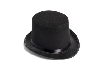 Party carnival hat isolated on white background.