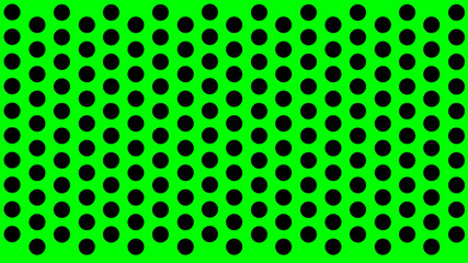 black peas on a green background, seamless print