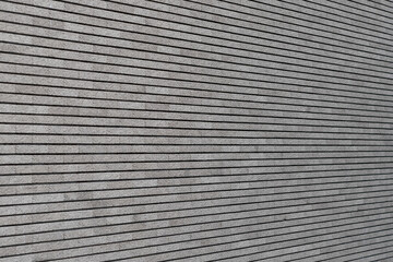 タイルブロックの壁