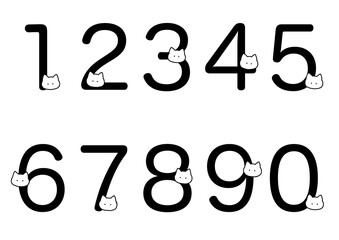 猫と数字