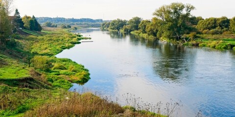 Fototapeta na wymiar River Background Very Cool