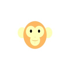 monkey icon vector illustration design element