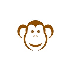 monkey icon vector illustration design element
